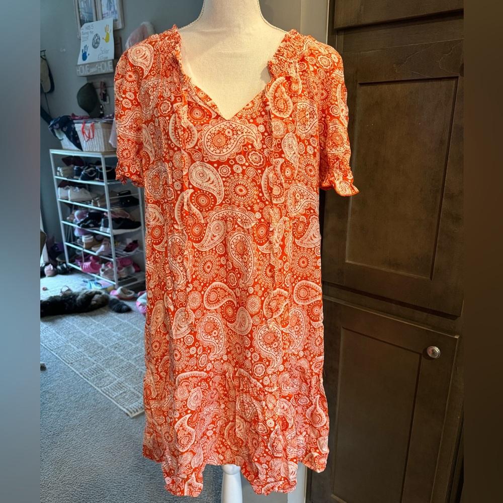 Margaux Riviera paisley boho dress